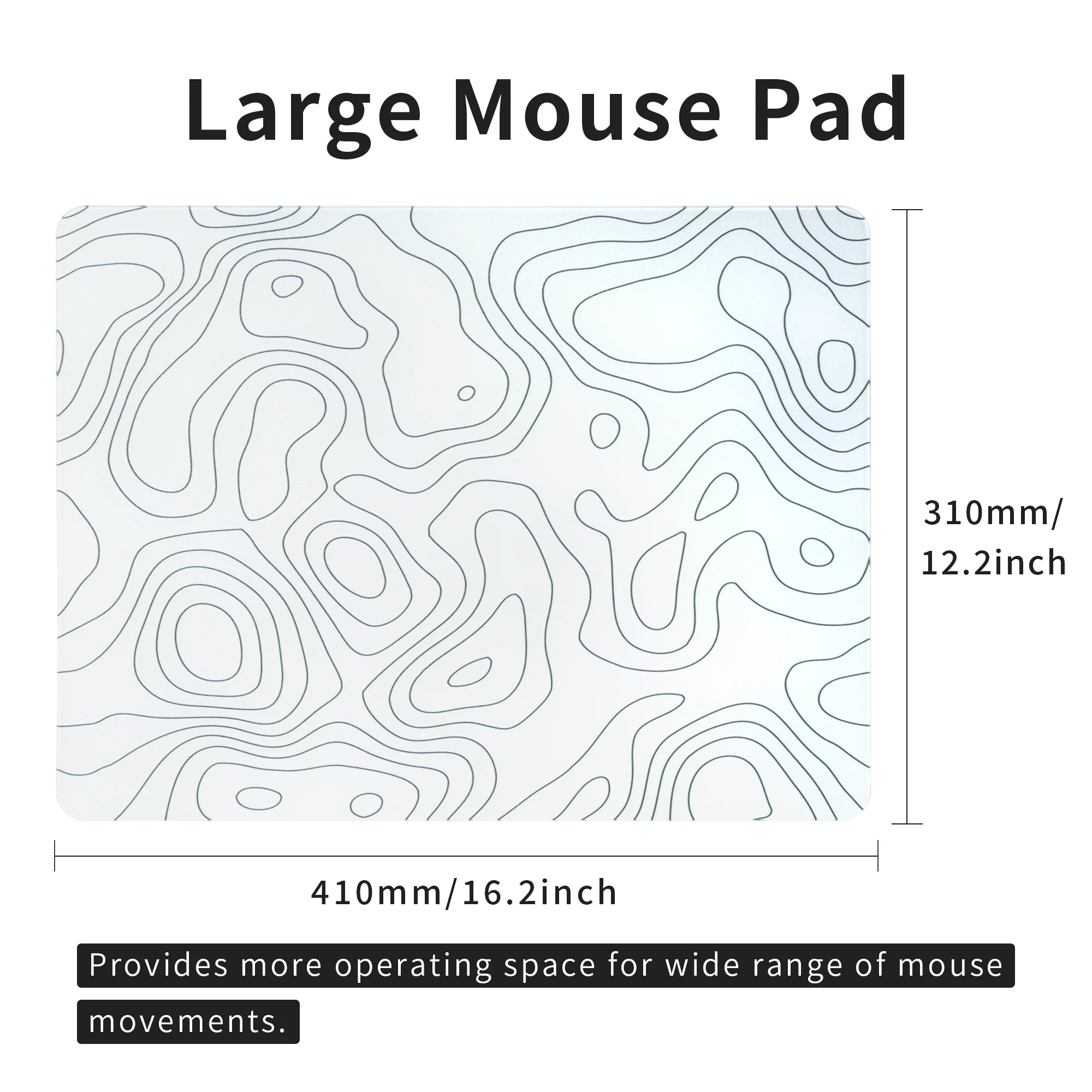 Tapis de souris en verre - Nova