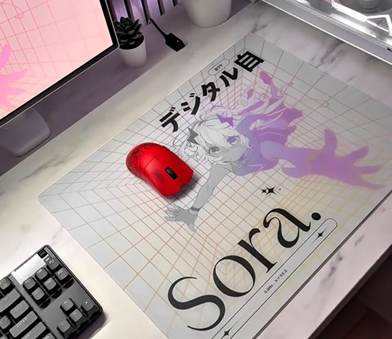 Tapis de souris en verre - Sora